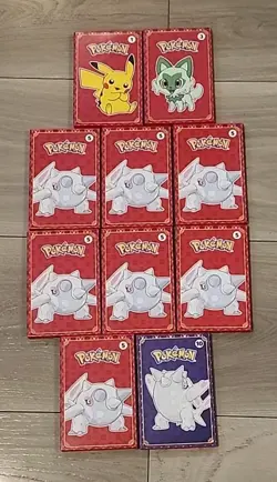 10 2023 Pokemon Match Battle McDonalds Promo Sealed Booster Card NEW SEALED - Image 1