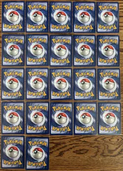 Pokemon Fossil Unlimited 1999 Card Lot (22) - Mint and Near Mint - Never Played - Image 2