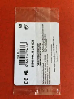 Pokemon Umbreon 130/197 Obsidian Flames Promo Stamped Reverse Holo Card Sealed - Image 2