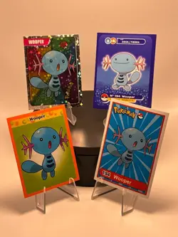 Pokemon Wooper Set of 4 - Wooper `#194 Peru/NON-TCG Cards & Stickers - Image 1