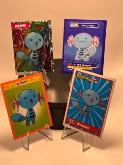 Pokemon Wooper Set of 4 - Wooper `#194 Peru/NON-TCG Cards & Stickers - Image 2