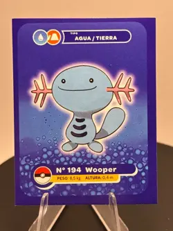Pokemon Wooper Set of 4 - Wooper `#194 Peru/NON-TCG Cards & Stickers - Image 5