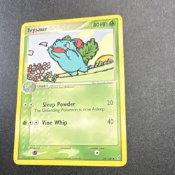 Pokemon Ivysaur Card 34/100 EX Crystal Guardians Stage 1 80HP English TCG - Image 1