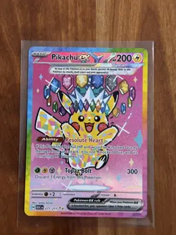 Pokemon Tcg Pikachu EX SIR 277/217 Ascended Heroes English Card- NM - Image 1