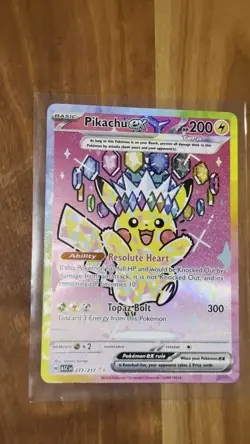 Pokemon Tcg Pikachu EX SIR 277/217 Ascended Heroes English Card- NM - Image 2
