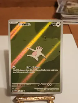 Slakoth 212/191 S&V Surging Sparks Illustration Full Art Holo Pokemon Card NM - Image 1