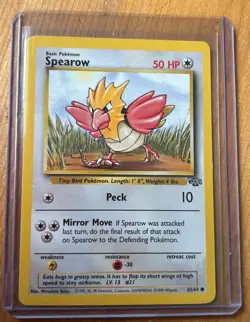 Spearow 62/64 Jungle Regular LP Pokemon Card - Image 1