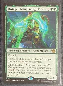 Mutagen Man, Living Ooze Teenage Mutant Ninja Turtles Regular MTG TMT #124 NM/M - Image 1