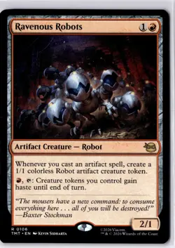 Ravenous Robots Teenage Mutant Ninja Turtles Regular NM R 0106 - Image 1