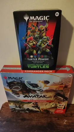 mtg commander deck and Avatar The black sun invasion - Image 1