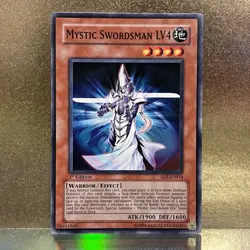 YuGiOh • Mystic Swordsman LV4 • SD5-EN014 • 1st Edition • LP - Image 1