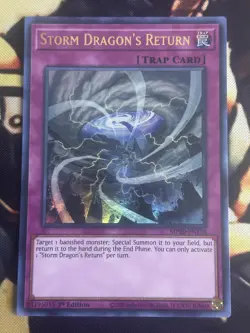 Yugioh: Storm Dragon's return - MP20-EN138 - Ultra Rare - 1st Edition NM - Image 1