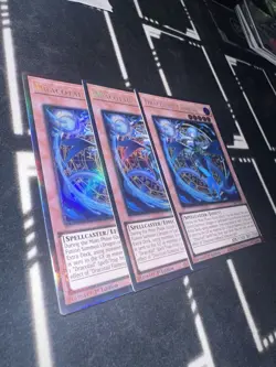 3X Dracotail Faimena JUSH-EN002 Collector's Rare Euro 1st Ed YuGiOh Card - Image 3