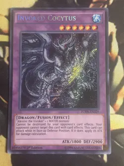 Yugioh: Invoked Cocytus - FUEN-EN029 - Secret Rare - 1st Edition - NM - Image 1