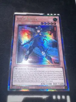 Yugioh! TCG - K9-17 Izuna - Collector’s Rare - Justice Hunters Euro - JUSH-EN031 - Image 1