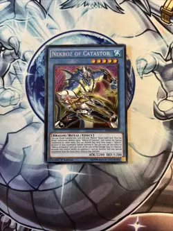 (YCL) YUGIOH NEKROZ OF CATASTOR THSF-EN018 1 ST EDITION SECRET VLP - Image 1