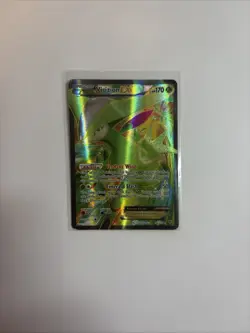 Pokemon TCG Virizion-EX Plasma Blast Holo Card 96/101 Full Art Ultra Rare - Image 1