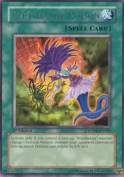 Reptilianne Poison - SOVR-EN088 - Rare - Unlimited Edition - Heavily Played - St - Image 1