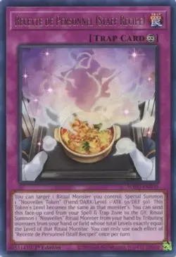 Recette de Personnel (Staff Recipe) - WISU-EN039 - Rare - 1st Edition - Lightly - Image 1