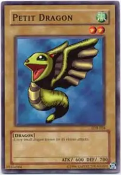 Petit Dragon - LOB-024 - Common - Unlimited Edition - Damaged - Legend of Blue E - Image 1