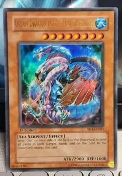 Yugioh Ocean Dragon Lord - Neo-Daedalus SD4-EN001 Ultra +BONUS - Image 2