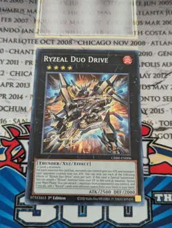 Ryzeal Duo Drive - CRBR-EN006 - Collector's Rare - 1st Edition-Yugioh! - Image 1