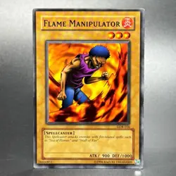 Yu-Gi-Oh! Legend of Blue Eyes White Dragon #LOB-016 Flame Manipulator - Image 1