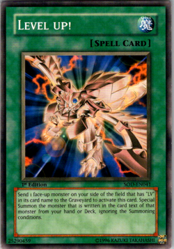 Level Up! - SOD-EN041 - 1st Edition - NM- Yu-Gi-Oh! - Image 1