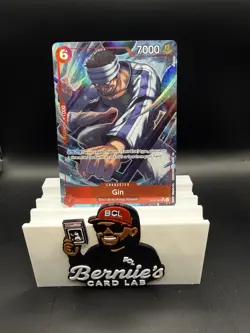 Gin OP15-007 Alt Art SR - One Piece TCG English Card - Image 1