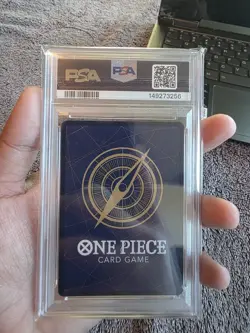 Silvers Rayleigh One Piece CCG Two Legends Foil PSA 10 #OP08 EN Manga Card 2024✅ - Image 2