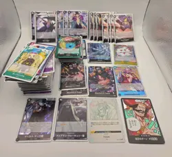 One Piece Tcg Card Lot including foils - C, UC, R, SR - ~1lb English & Japanese - Image 1