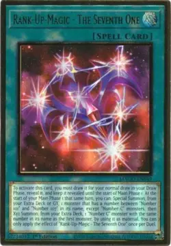 Rank-Up-Magic - The Seventh One - MAGO-EN049 - Premium Gold Rare - 1st Edition - - Image 1