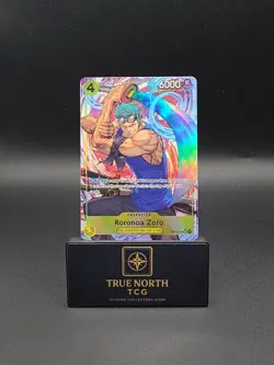 One Piece TCG Roronoa Zoro OP15-113 SR Alt Art (SR*) - Mint - Image 1