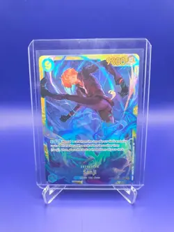 One Piece TCG English OP06-119 Sanji SEC Foil - Image 1
