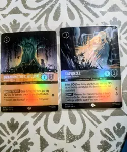 Disney Lorcana Winterspell GRANDMOTHER WILLOW Ancient Advisor Epic Foil #206/204 - Image 1