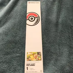 Pokemon Center Exclusive TCG Card Game Berry Sleepy Playmat NEW - Image 1