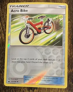 Acro Bike 123/168 Reverse Holo Celestial Storm Pokemon TCG Card NM/Mint 2018 - Image 1