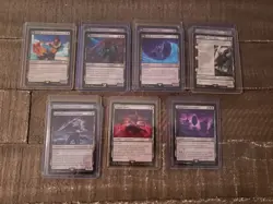 🔥MAGIC: THE GATHERING FINAL FANTASY 11 RARE BLACK CARD LOT🔥 - Image 1