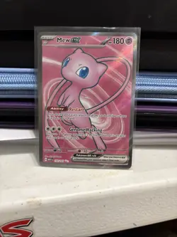 Pokemon TCG Mew EX 193/165 Scarlet & Violet 151 Holo Card - Image 1