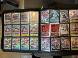 One Piece Card Collection! Binder Lot 480 Cards Alt Arts Leaders Sec And 260 SRs - Image 5