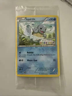 Pokemon TCG, Squirte PROMO card, Build A Bear exclusive, SEALED!! 14/101 - Image 2
