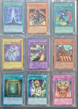 Yugioh! Binder Collection Ultimate Rares Secret Rares 144 Cards! - Image 3