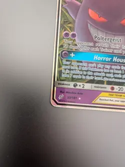 Gengar & Mimikyu GX - 53/181 - Pokemon Team Up Sun & Moon Ultra Rare Card NM - Image 2