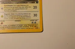 Pokemon Card Dark Magneton 11/82 Team Rocket Holo Rare WOTC Vintage - Image 4
