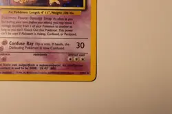 Pokemon Card Alakazam 1/102 Base Set Holo Rare WOTC Vintage - Image 4