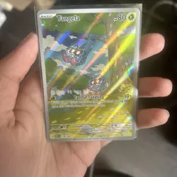 Pokemon Card Tangela 178/165 Illustration Rare Pokemon 151 Near Mint iR - Image 1