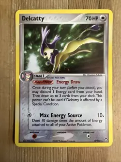 Delcatty 8/108 Power Keepers Holo Pokemon Card NM - Image 1