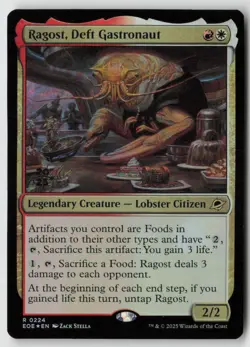 Ragost, Deft Gastronaut Prerelease Cards (224) Foil - MTG - MP - Image 1