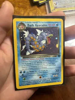 Pokemon TCG Dark Gyarados Holo Rare Card 8/82 Vintage Card - Image 1