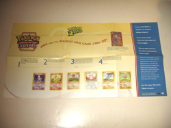 POKEMON WOTC Base Set TCG The Movie 2000 Trading Card League Vintage Playmat - Image 1